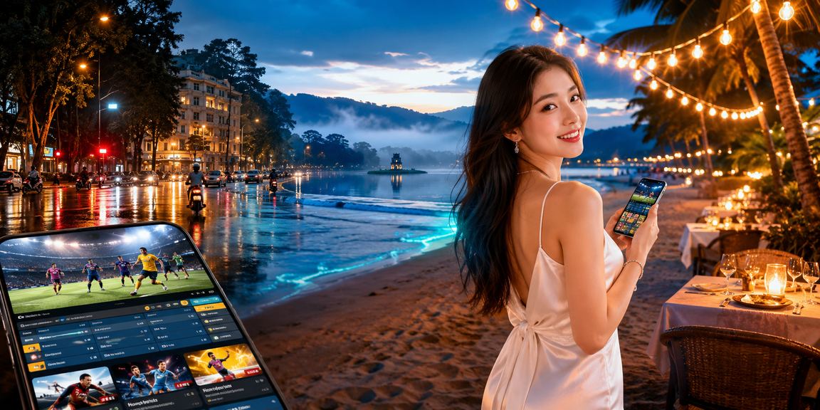 Người chơi đặt cược trên thiết bị di động tại Đà Lạt